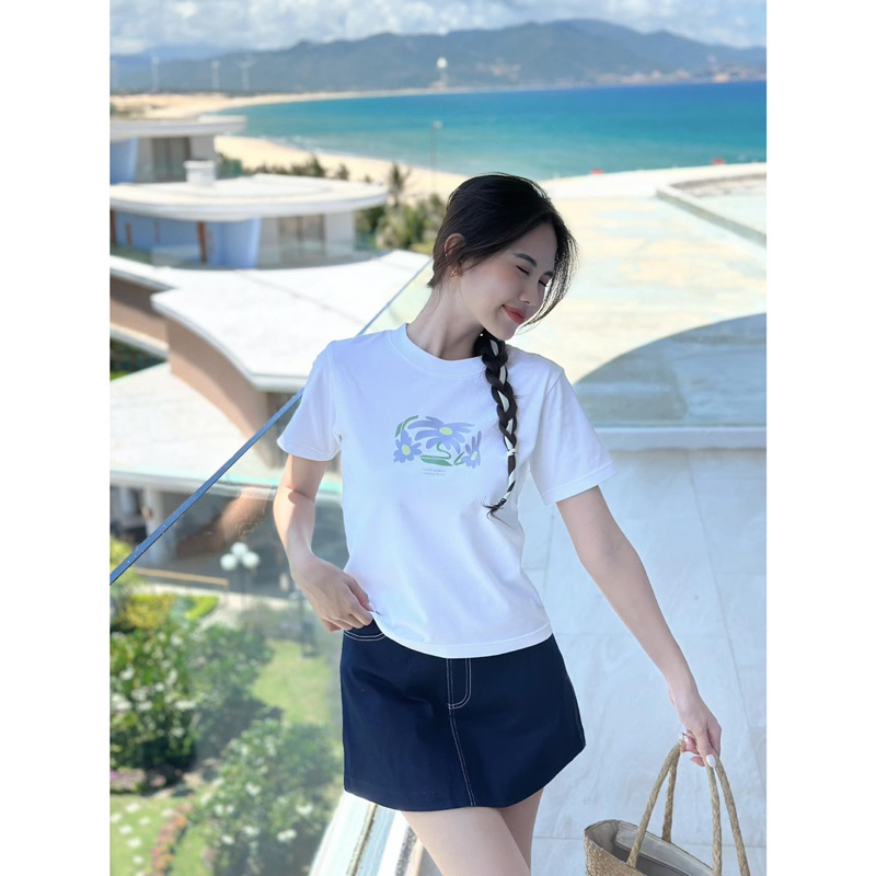 Áo Thun BBTmin - Bông Hoa trendy