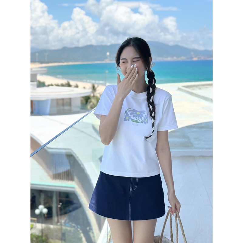 Áo Thun BBTmin - Bông Hoa trendy