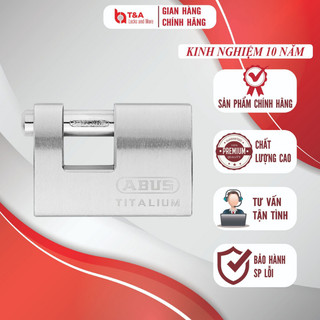 Khoá cầu ngang siêu nhẹ cao cấp abus titalium 98ti/90 thân 70mm 4 chìa vi tính