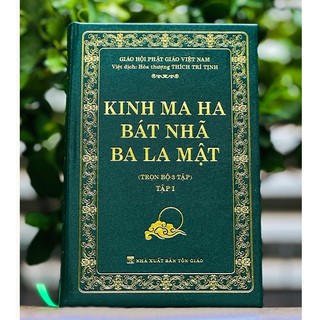 Sách - kinh ma ha bát nhã ba la mật - bìa cứng
