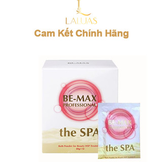 Bột tắm trắng be max the spa bath powder hộp 12 gói nhật bản.