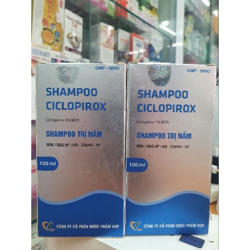 Dầu gội Ciclopirox 1% Sạch nấm gàu
