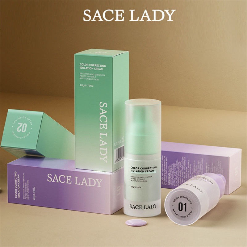 Kem lót trang điểm 20g giúp se khít lỗ chân lông cao cấp chuyên dụng SACE LADY