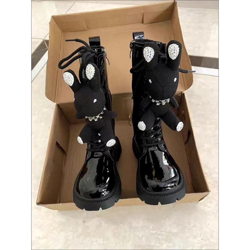 Boot Da Bóng Có Kèm Gấu Siêu Chất Chơi Cho Bé Gái