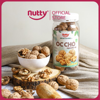 Óc chó nguyên vỏ Nutty - Hạt óc chó chưa tách vỏ sống, nhập khẩu từ Mỹ, dùng làm sữa hạt