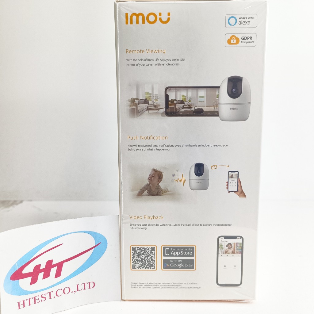 Camera IP Wifi IMOU A22EP Full HD 1080p Có Báo Động, Xoay 360 Độ