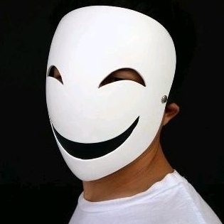 Mặt nạ anime sáng tạo hóa trang halloween nhân vật hiruko