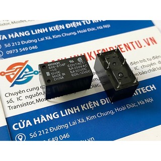 G6B-2114P-US Rơ le OMRON 12VDC 5A 6 chân