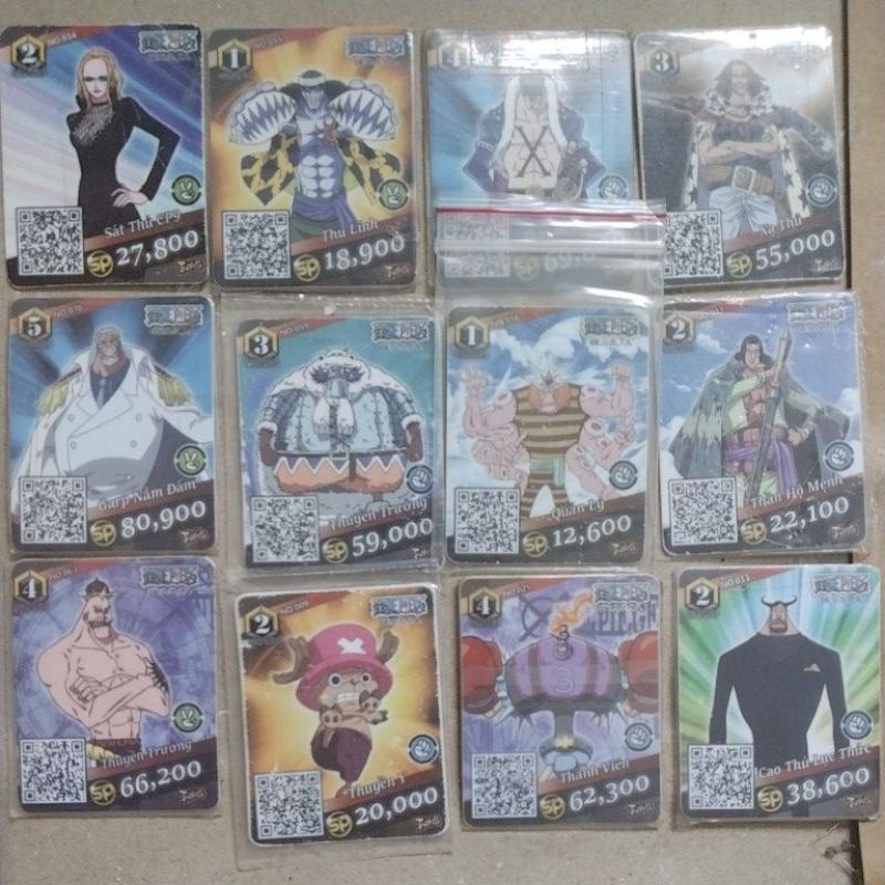 Thẻ mùa truy nã One Pice Toonies