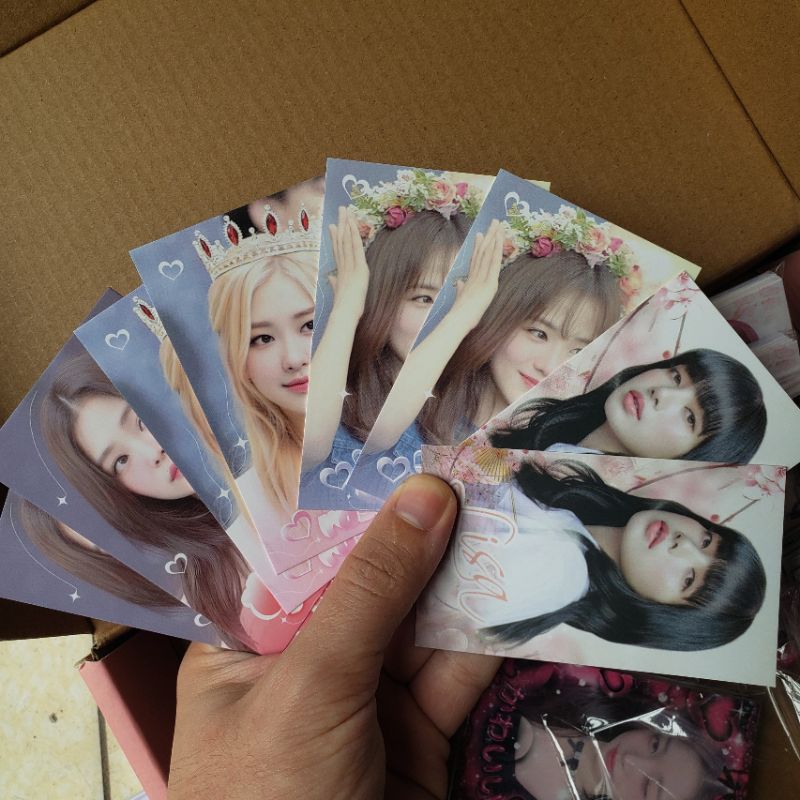 SET 50 /100 CARD DES, UNOFF BLACKPINK MIX 25 MẪU MEOW SHOP