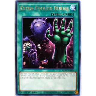 [Thẻ Yugioh] Extra-Foolish Burial |EN| Rare