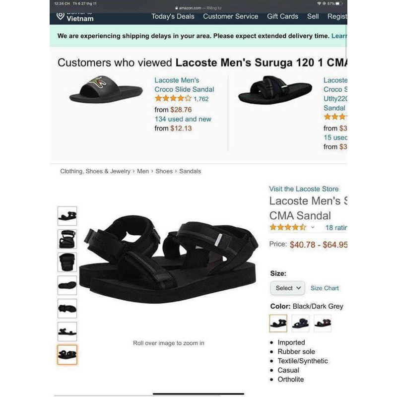 Sandal Lacot Nam 🤠