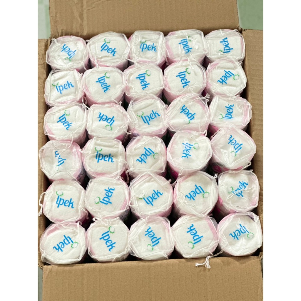 Set 4 Bông Tẩy Trang Ipek Thổ Nhĩ Kì 150 Miếng Chính Hãng