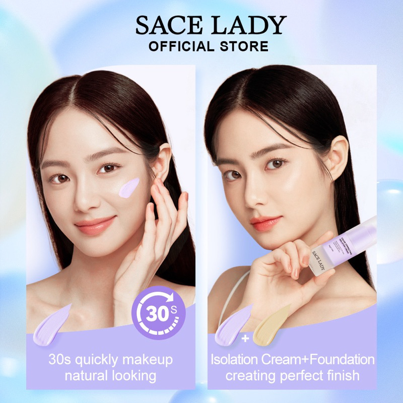 Kem lót trang điểm 20g giúp se khít lỗ chân lông cao cấp chuyên dụng SACE LADY