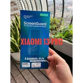 Miếng dán dẻo gor xiaomi 13 pro full màn dẻo 3d trong suốt