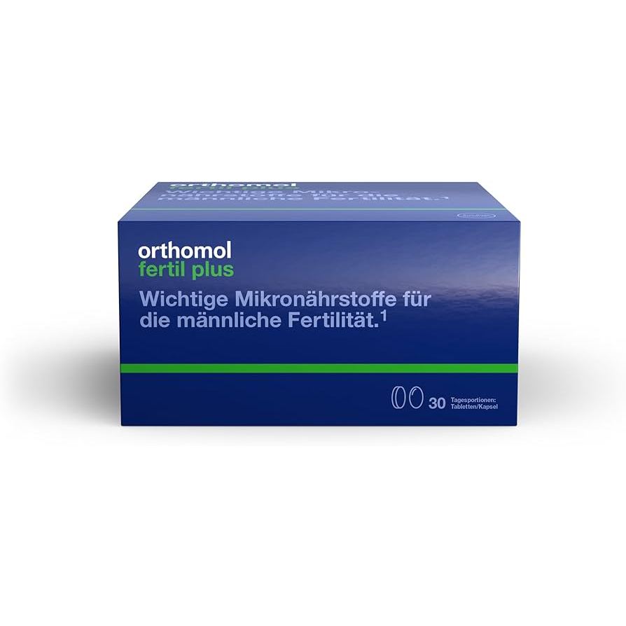 Viên uống Tăng chất lượng tinh trùng Orthomol Fertil Plus - nội địa Đức (hộp 30 gói)