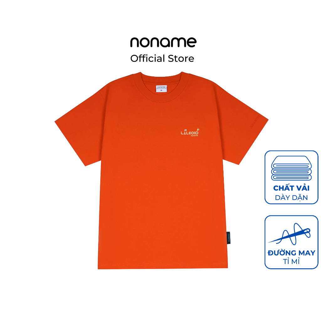 Áo Thun Boxy noname Korean letter /Orange_NNRAD8001D800