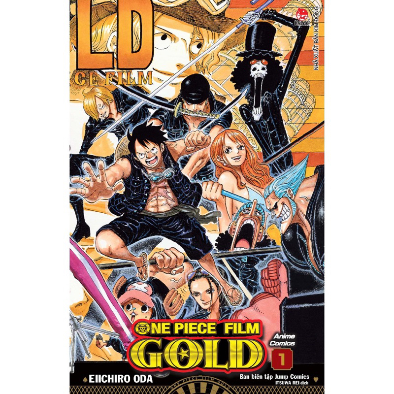 Sách -One Piece Film Gold - Tập 1 + Tập 2
