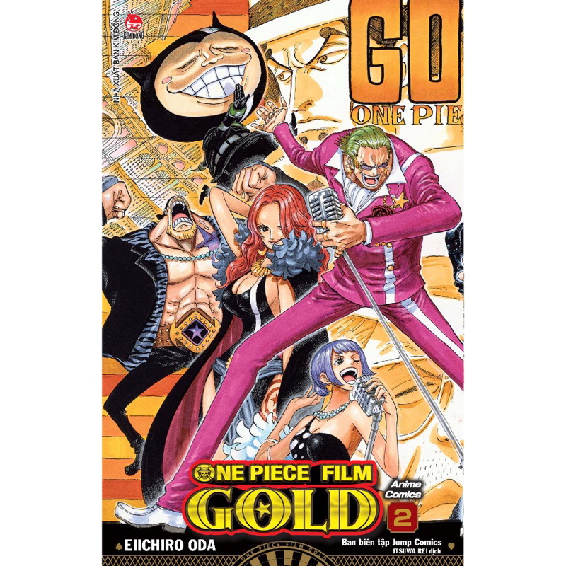 Sách -One Piece Film Gold - Tập 1 + Tập 2