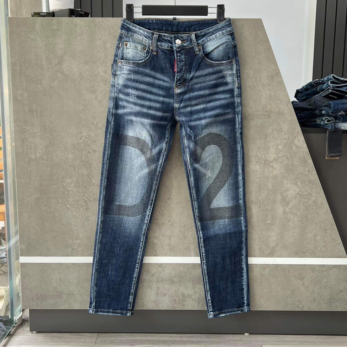 Quần bò nam học sinh xanh trơn D2 bản xanh sáng 4 cúc, quần jean côn nam DSQ xanh đậm vảy sơn đẹp
