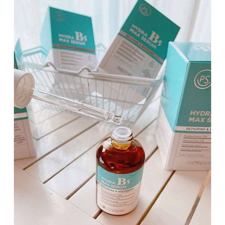 Tinh Chất Prettyskin Hydra B5 Max Làm Dịu Da, cấp nước, giữ ẩm căng bóng da 50ml Duduhouse
