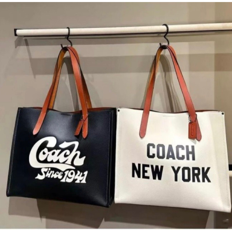 Túi COACH Relay Tote 34 With New York City