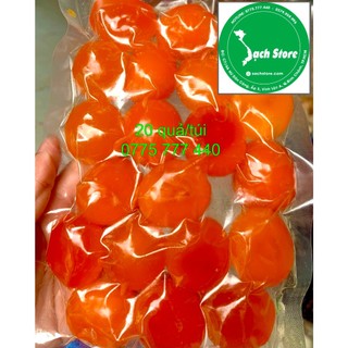 Trứng muối từ 10-16g/trứng, túi 20 trứng.