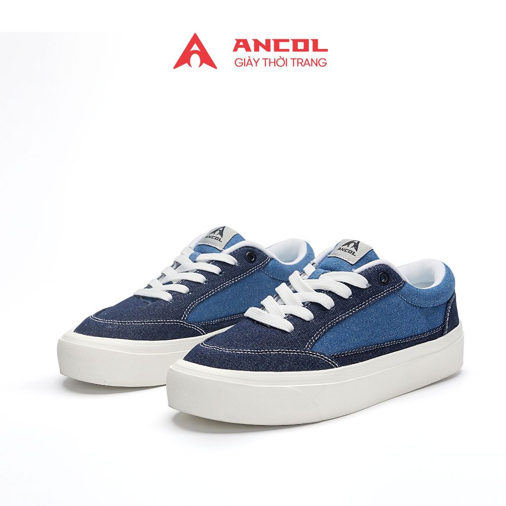 Giày thời trang Ancol Street Denim cho Nam Nữ Size 36-43