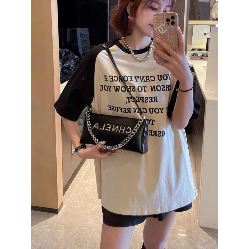 Túi chnela kẹp nách kèm dây xích