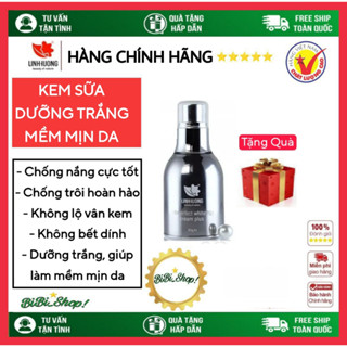  Kem Sữa Dưỡng Trắng Da Linh Hương THE PERFECT WHITENING CREAM PLUS 30g Cấp Ẩm Ngừa Lão Hóa Giảm Thâm 