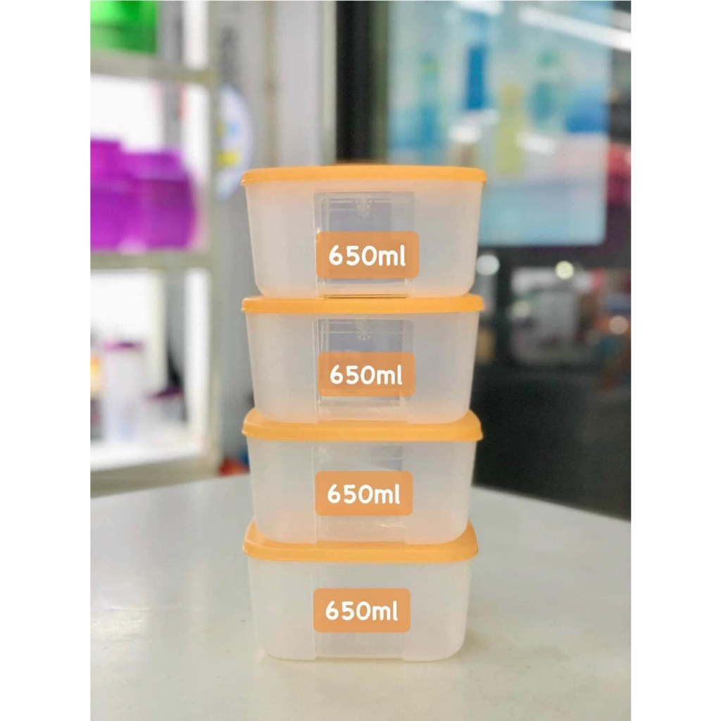 Lẻ hộp trữ đông 650ml nhựa nguyên sinh phù hợp chia bữa ăn mọi gia đình
