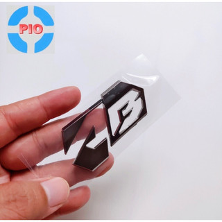 Tem logo chữ ab airblade trang trí xe máy