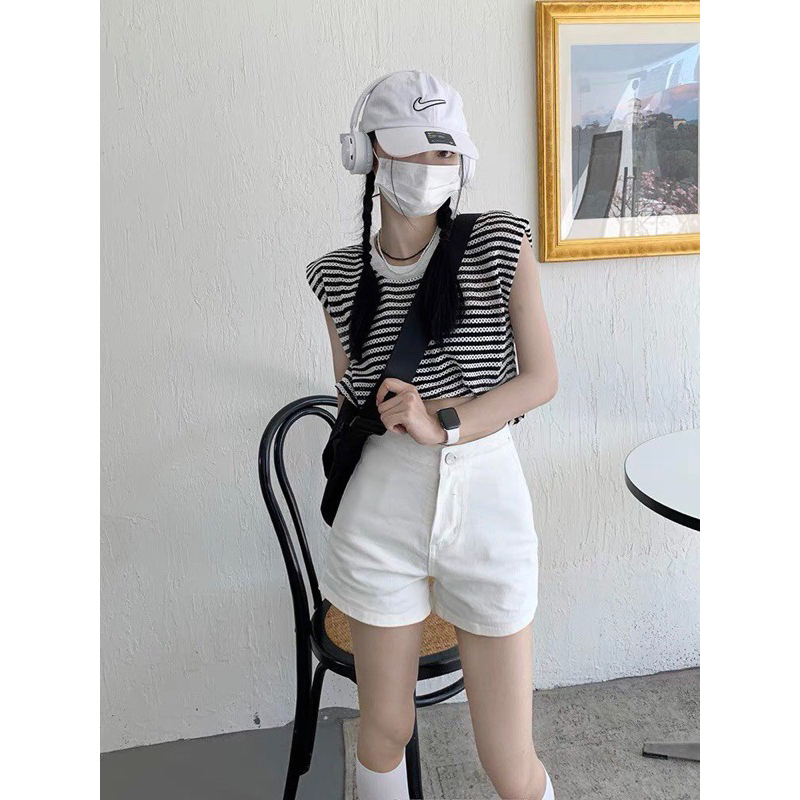 Quần Short Nữ Ôm Vòng 3, Lưng Siêu Cao Q1