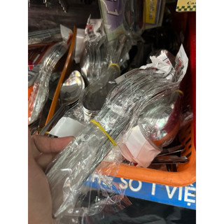 Combo 10 muỗng( thìa) inox cán dài- muỗng cơm- muỗng cà phê