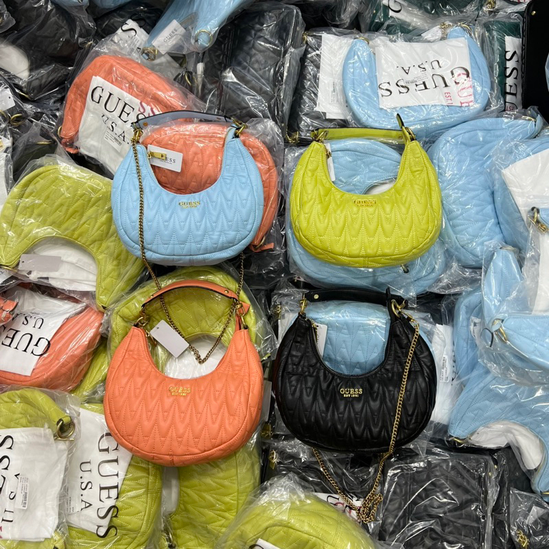 Túi guess golden mẫu mới kẹp nách