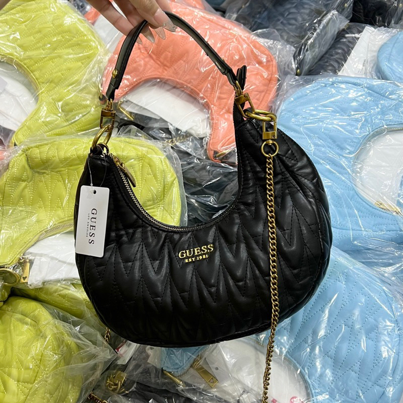 Túi guess golden mẫu mới kẹp nách