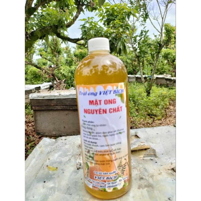 COMBO 5L MẬT ONG HOA VẢI THIỀU LỤC NGẠN (TẶNG KÈM THEO 1LÍT)