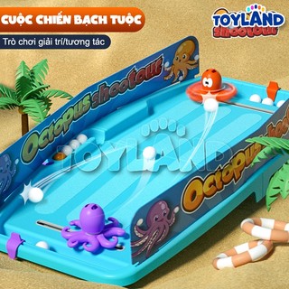 Đồ chơi pinball cuộc chiến bạch tuộc toyland thế hệ mới hấp dẫn vui vẻ, trò chơi pinball thi đấu đối kháng