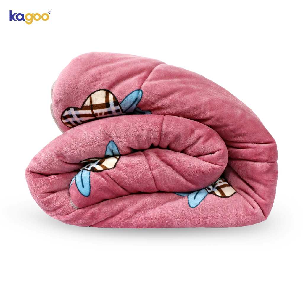 Chăn Lông Cừu Kagoo Tường Vy Nhập Khẩu Chính Hãng Kích Thước 2m*2.3m