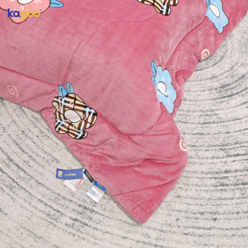 Chăn Lông Cừu Kagoo Tường Vy Nhập Khẩu Chính Hãng Kích Thước 2m*2.3m