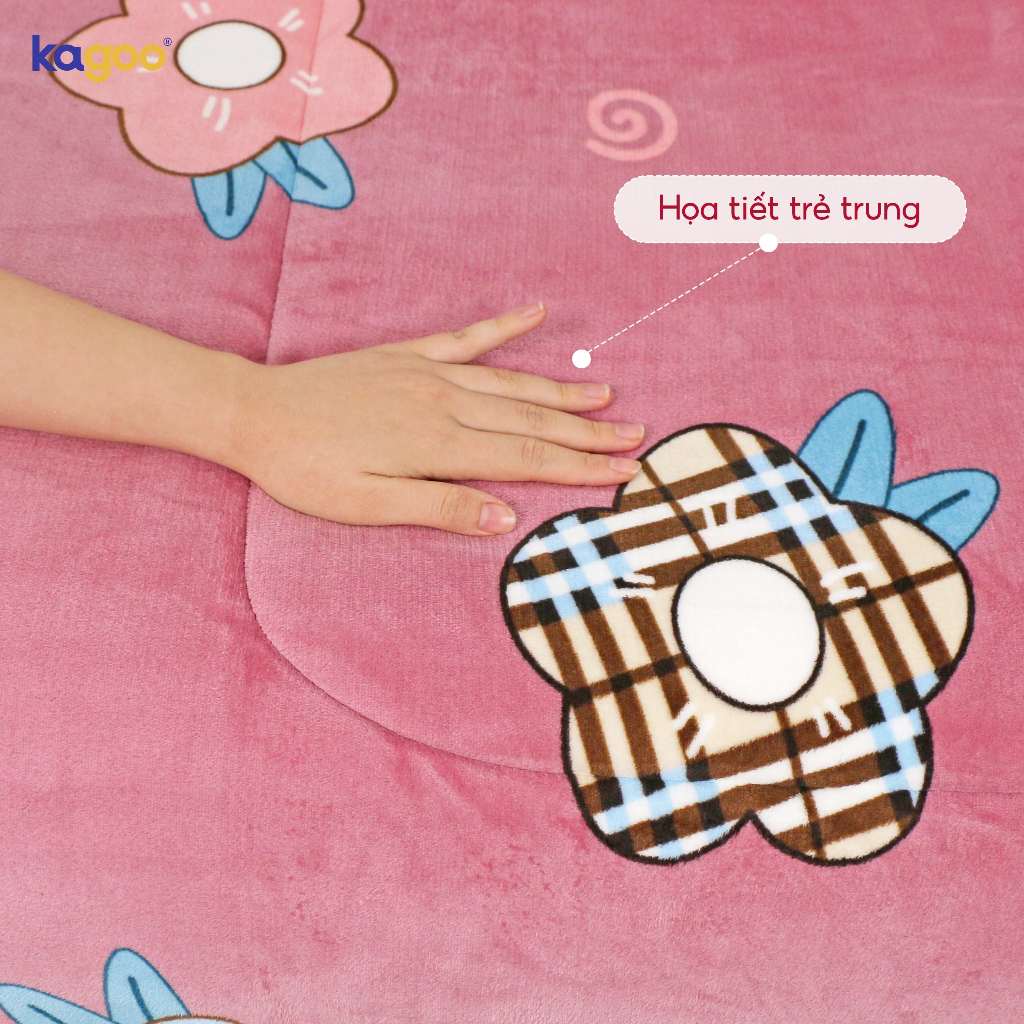 Chăn Lông Cừu Kagoo Tường Vy Nhập Khẩu Chính Hãng Kích Thước 2m*2.3m