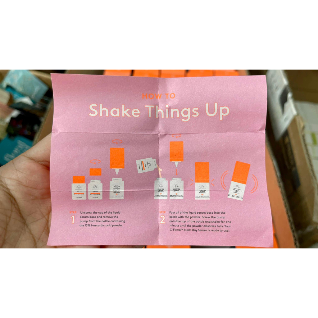 Set Vitamin C Tươi Drun Elephant Mini 4ml