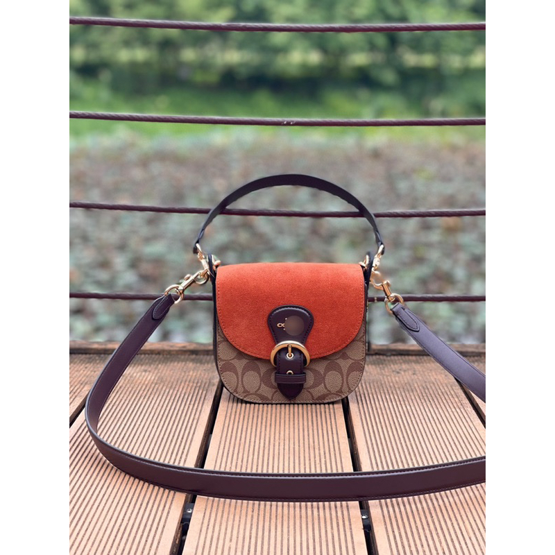 Túi coach kleo kẹp nách nữ