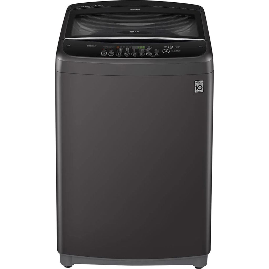 Máy giặt lồng đứng LG TurboDrum™ Inverter 11,5kg màu đen T2351VSAB-Chính hãng, mới 100%, nguyên Seal, nguyên đai, nguyên