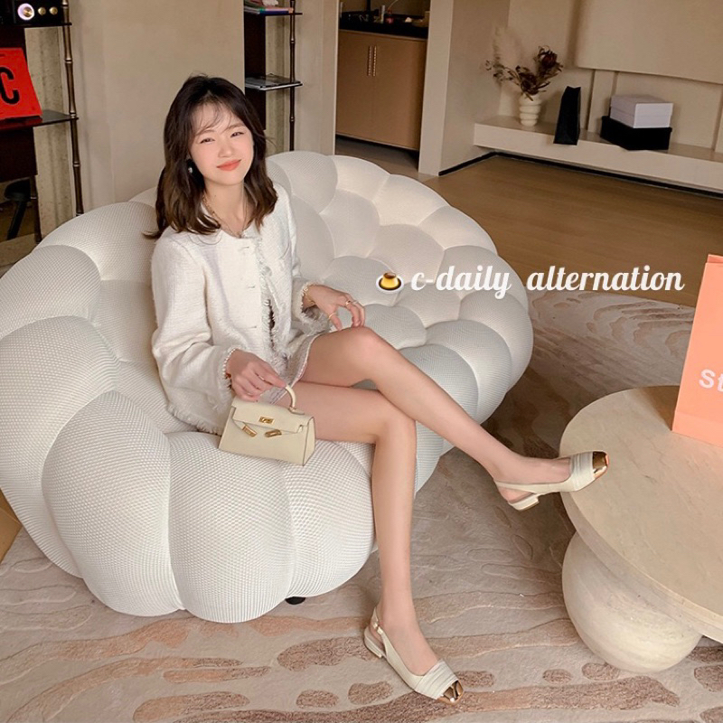 Giày bệt mũi bọc kim loại