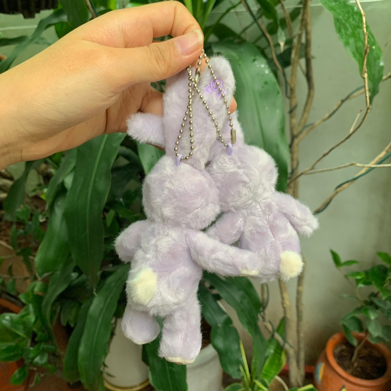Móc khoá thỏ bông Stellalou hàng chính hãng xuất dư