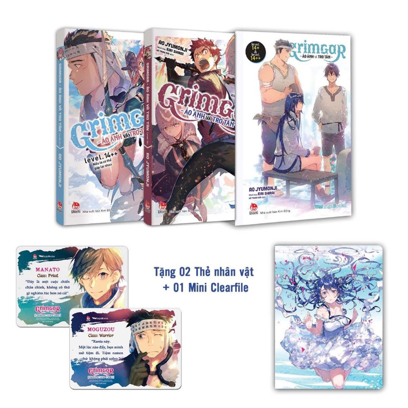 Sách -Boxset Grimgar - Ảo Ảnh Và Tro Tàn – Tập 14+ & 14++