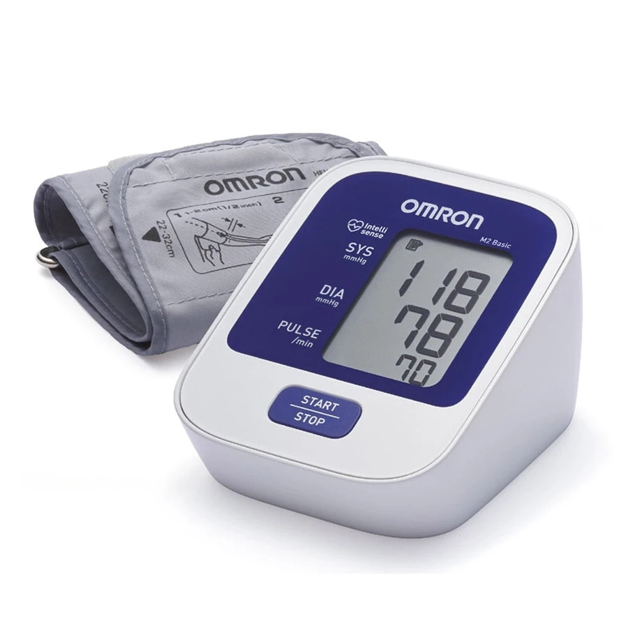 Máy Đo Huyết Áp Bắp Tay Tự Động Omron HEM-8712