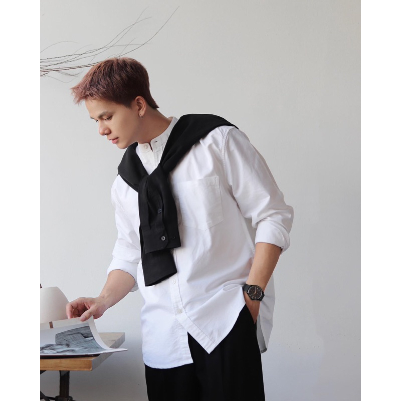 ÁO SƠ MI CỔ TÀU - By ONDÉ