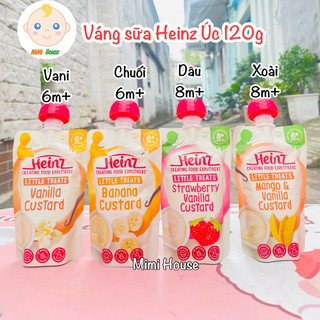   Date 8-11 2026  Váng sữa Heinz Úc siêu thơm ngon cho bé từ 6 tháng 